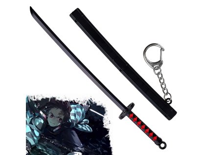 Nichirin přívěsek "TANJIRO KAMADO SMALL" - Demon Slayer