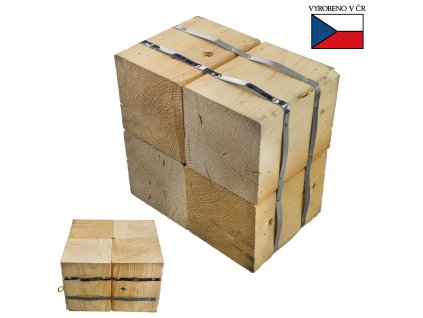 Malý dřevěný teč "WOODEN TARGET" s možností zavěšení