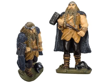 Pryskyřicová soška "WARHAMMER VIKING"