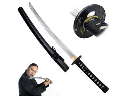 Ocelové wakizashi "FIGHT ROSE" na kontaktní šerm!