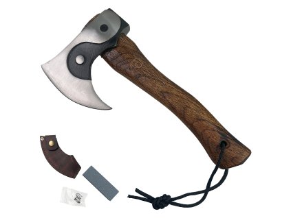 Příruční sekera "YIN YANG" s brouskem