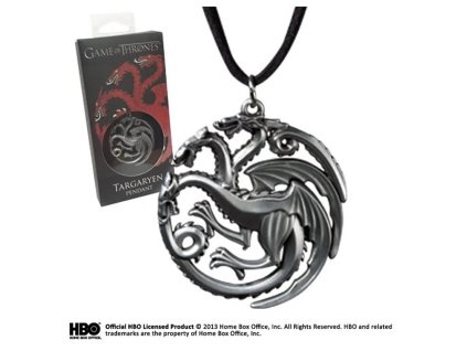 Ocelový přívěsek "TARGARYEN SIGIL" - Game Of Thrones/ Hra o Trůny