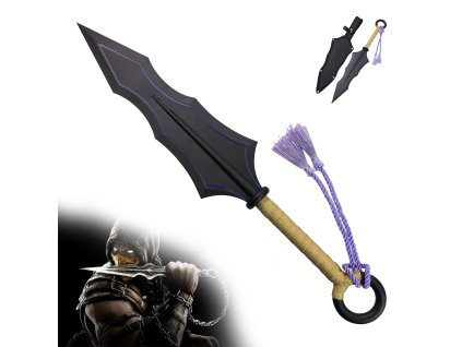 Bojový kunai "SCORPION'S KUNAI" - Mortal Kombat