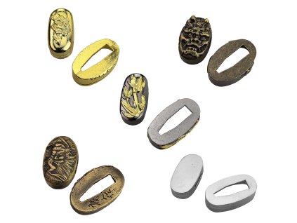 Sada pro samurajský meč "FUCHI A KASHIRA" - 5 variant!