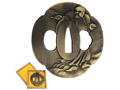 Náhradní záštita pro samurajské meče "RAKAN TSUBA"