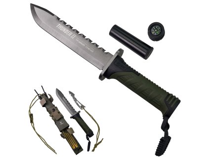 Vojenský nůž "RUI THUNDER TWO" na přežití