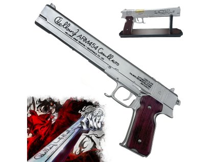 Detailní replika Alucardovi zbraně „.454 CASULL“ – Hellsing