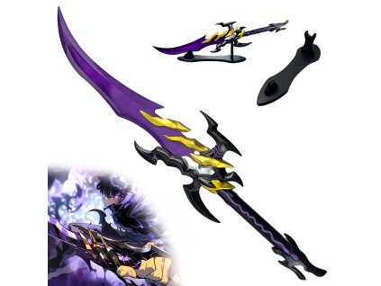 Ocelová dýka Sung Jin-Woo "ANTARES' FANG" - Solo Leveling