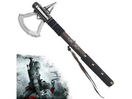 Ocelová sekera "CONNOR'S TOMAHAWK" - Assassin's Creed