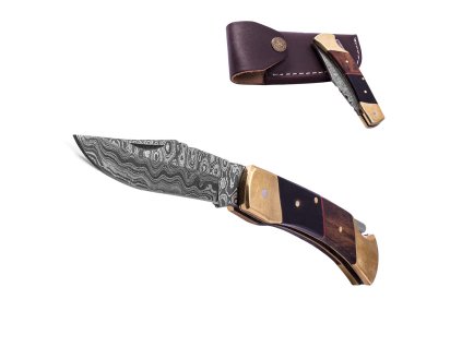 Damaškový zavírací nůž "POCKET TREASURE"