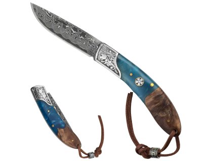 Zavírací damaškový nůž "SEA DRIFTER"
