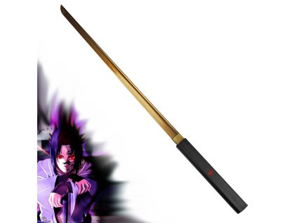 Sasukeho ninja meč "KUSANAGI" funkční replika - Naruto II. jakost V2