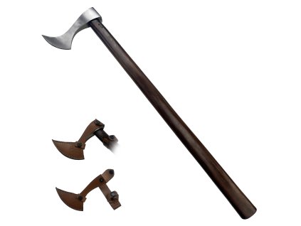 Jednoruční sekera "OLD BEARD" s koženým pouzdrem