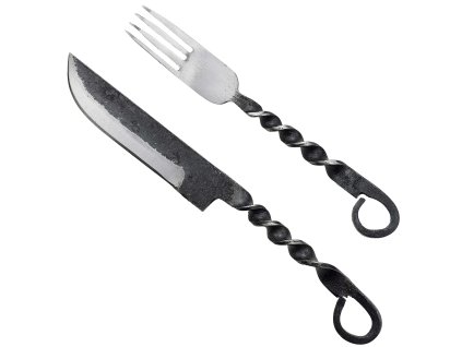Kovaný příbor "KNIFE AND FORK"