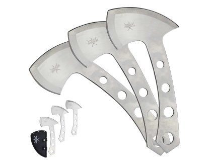 Vrhací sekery "SILVER STRIKE" 3ks