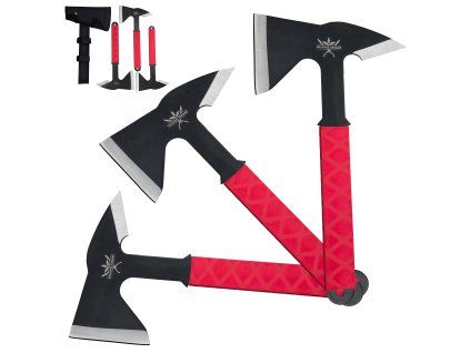 Vrhací sekery "RUBBER HANDLE" 3ks
