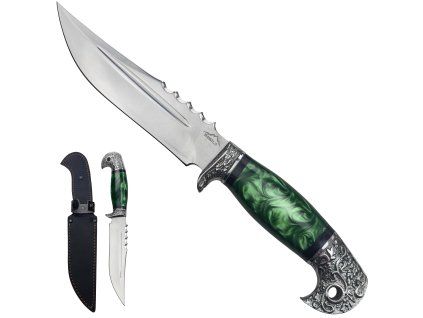Pevný nůž "EMERALD HUNTER"