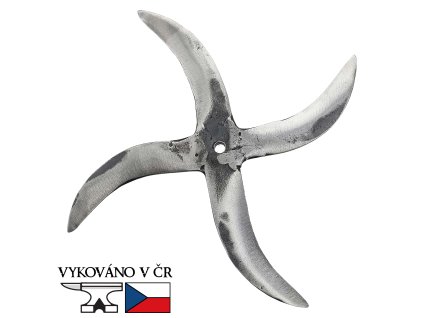 Ručně kovaná vrhací hvězdice "SABER - LIVING HISTORY"