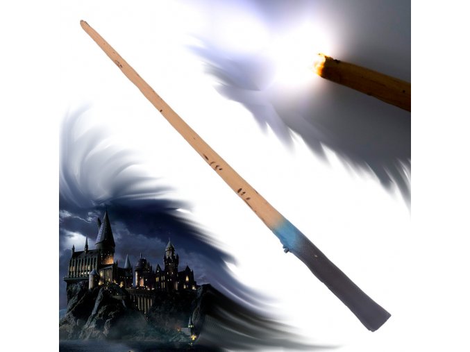 Kouzelnická hůlka "Hogwarts´s PRIMUS" svítící