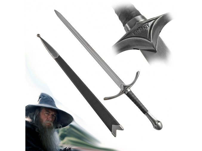 Gandalfův osobní meč "GLAMDRING" - zmenšená civilní verze;)