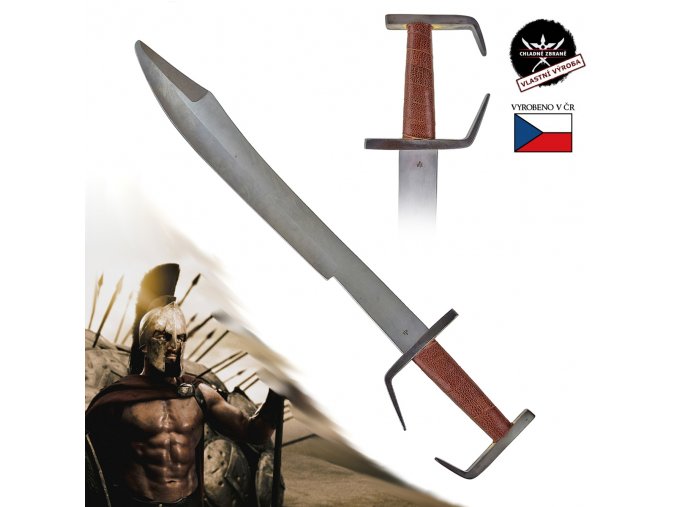 Kovaný sparťanský meč "300 SPARTANS" na kontaktní šerm!
