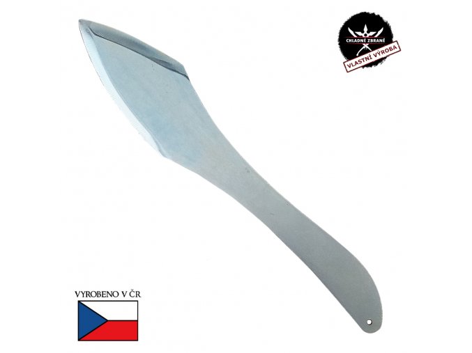 Gigantický vrhací nůž "FLYING SWORD" Zinková úprava