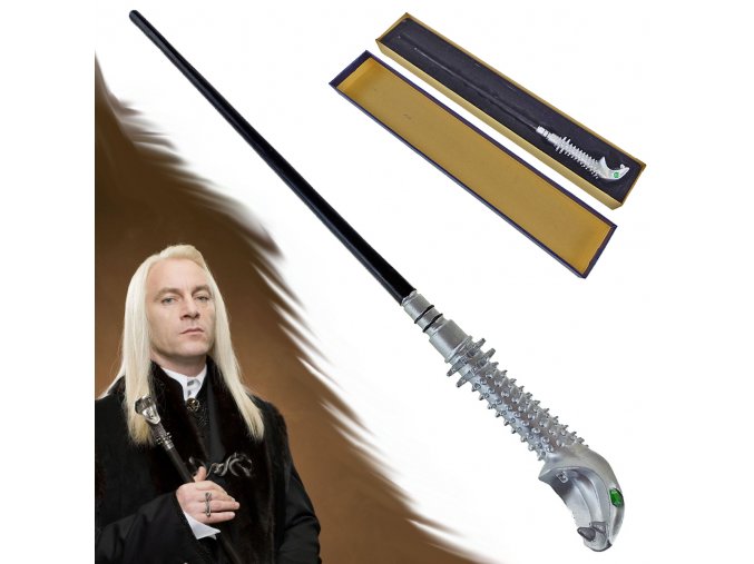 Kouzelnická hůlka "LUCIUS MALFOY" Harry Potter