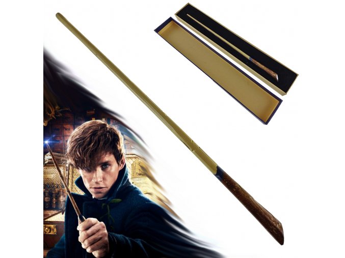 Kouzelnická hůlka "NEWT SCAMANDER" Fantastická zvířata (Harry Potter)