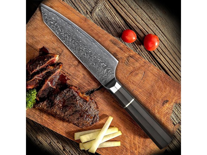 Kuchařský damaškový nůž "KITCHEN BOY"