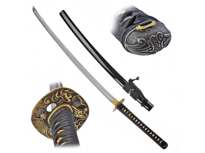 Samurajský meč "GOLD DRAGON"