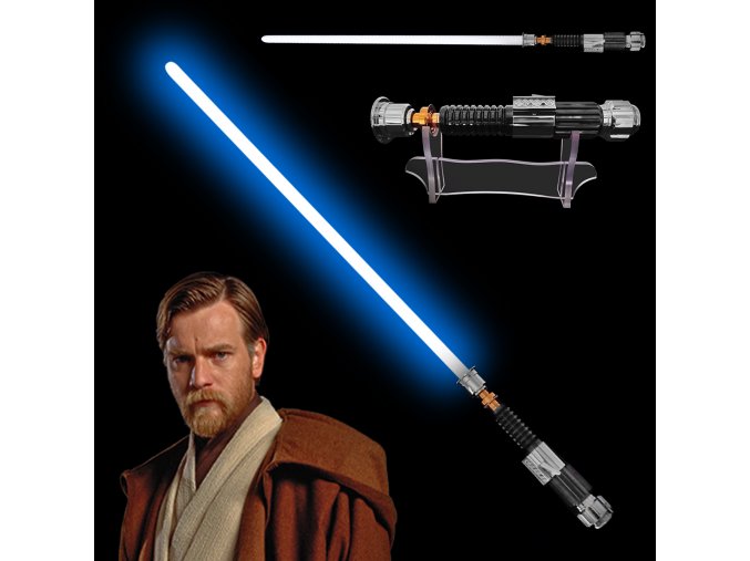 Světelný meč "OBI-WAN KENOBI" Plně kontaktní! Multi-color!!!