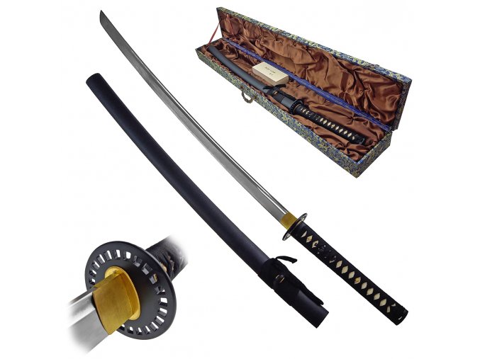 Samurajská katana "NEKOMATA" s výbavou