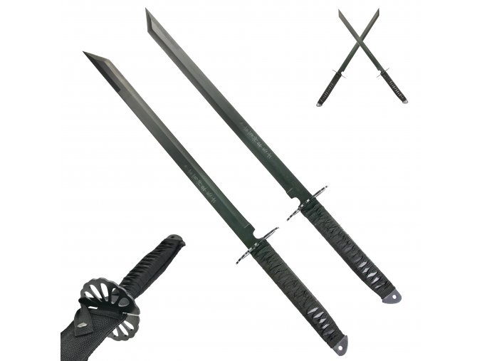 Tanto WAKIZASHI mačety "NINJA DUO" 2 kusy s pouzdrem