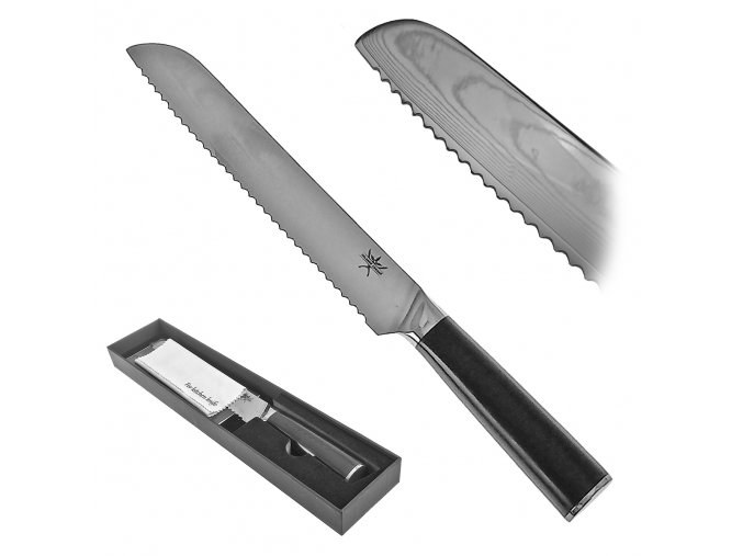 NEREZOVÝ damaškový kuchyňský nůž "BREAD KNIFE" na pečivo