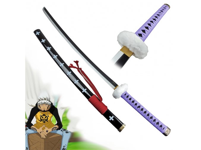 Dřevěná katana "KIKOKU" One Piece