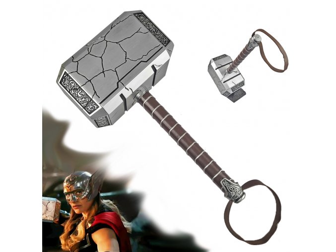 Mighty Thorovo kladivo "MJOLNIR" (Thor - Love and Thunder) - pryskyřice