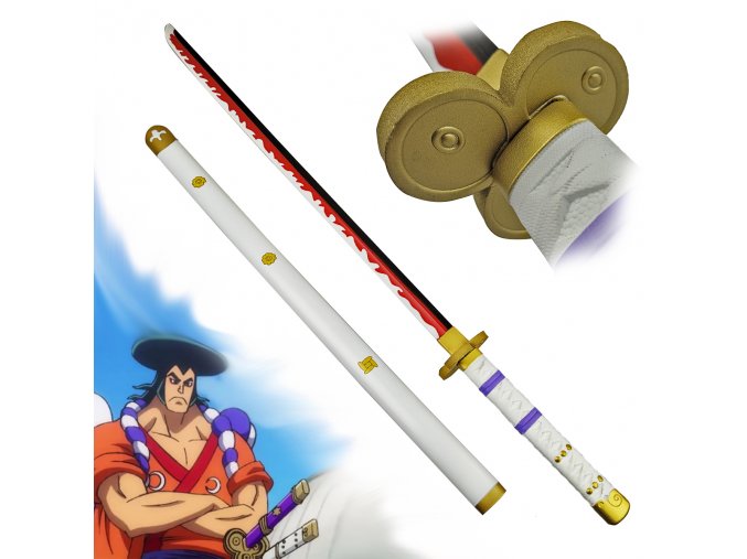 Měkčená katana Meito "AME NO HABAKIRI" - One Piece