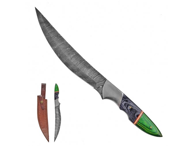 Damaškový nůž/mačeta "ELVEN GUARD"