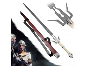 Ocelový meč Ciri "SWORD OF CIRI" Witcher 3: Wild Hunt