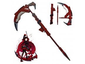 Dřevěná anime kosa "CRESCENT ROSE" RWBY