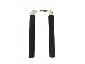 Tréninkové nunchaku "BLACK" s řetězem