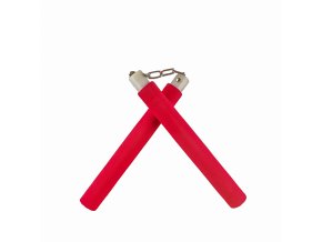 Tréninkové nunchaku "RED" s řetězem