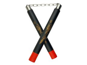 Tréninkové nunchaku "NINJA PROFESSIONAL" s řetězem