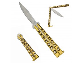 Balisong "GOLD FLIP" zlatý