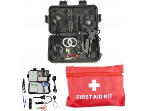 Survival box na přežití "AID KIT KPZ" 27v1! EDC