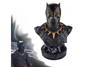 Detailní busta "BLACK PANTHER" pryskyřice