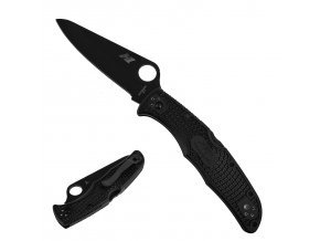 Kapesní zavírací nůž "SPYDERCO PACIFIC SALT 2 BLACK"