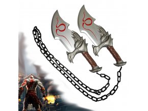 Kratosovi měkčené meče "BLADE OF CHAOS" - God of War