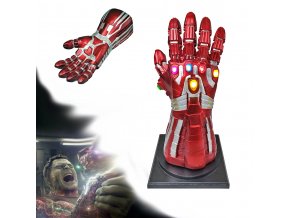 Svítící rukavice "INFINITY GAUNTLET" Iron man - HULK - pryskyřice - Avengers