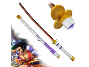 Dřevěná katana Meito "AME NO HABAKIRI" - One Piece